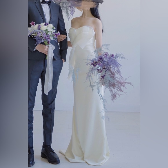 [ MINT ] Wedding gown & Veil - Picture 1 of 6